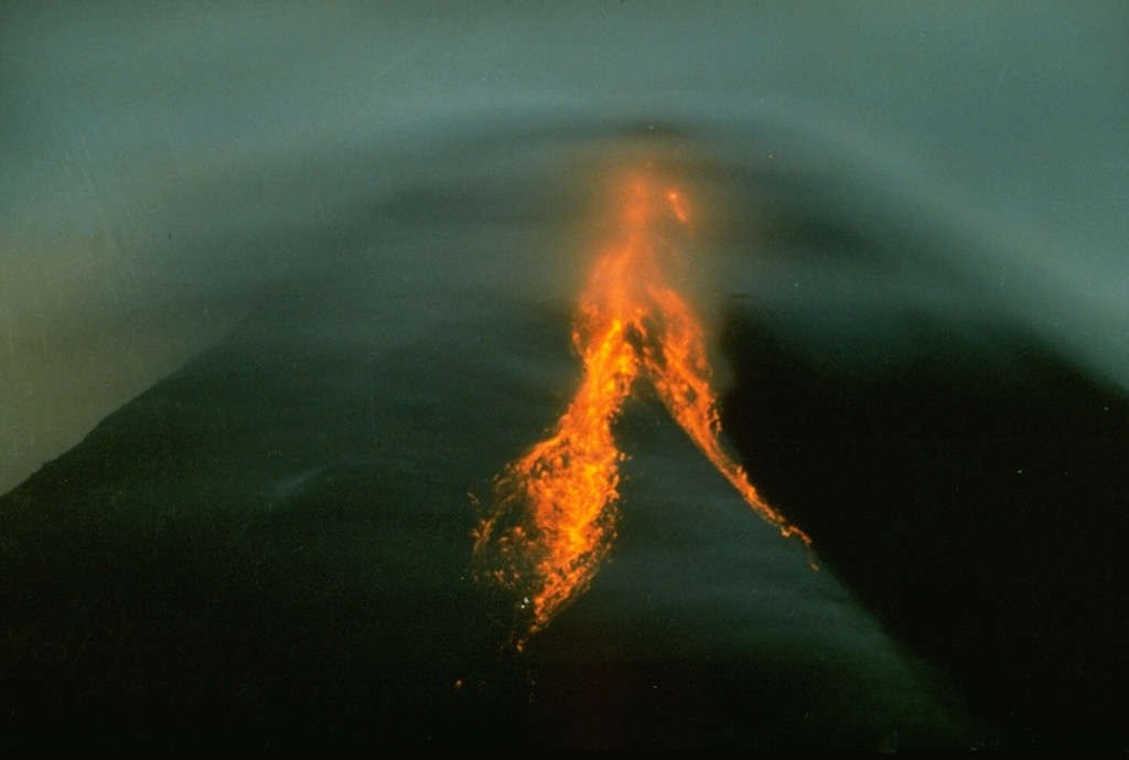 erupting volcanoes