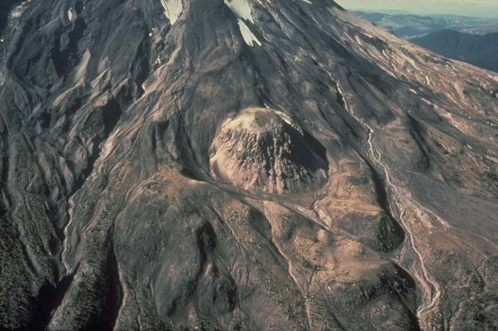 mount st helens eruption lava