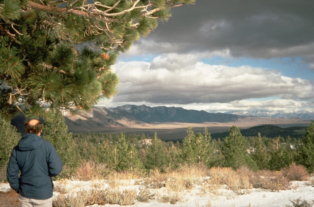 Bishop Tuff in Long Valley Caldera, California