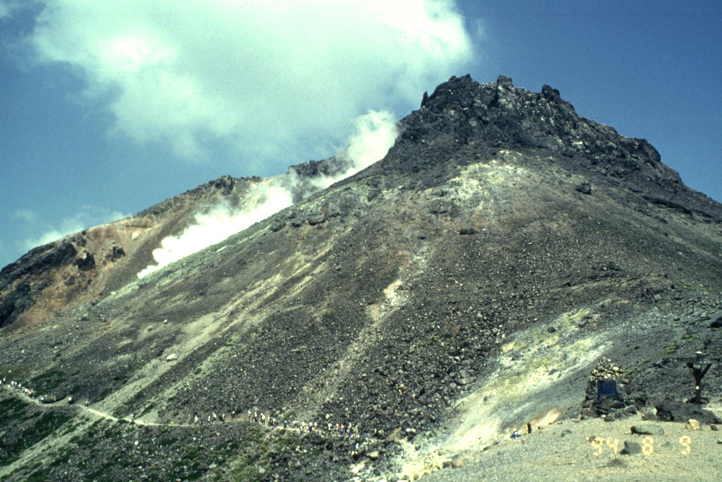 фотография вулкана Насудаке