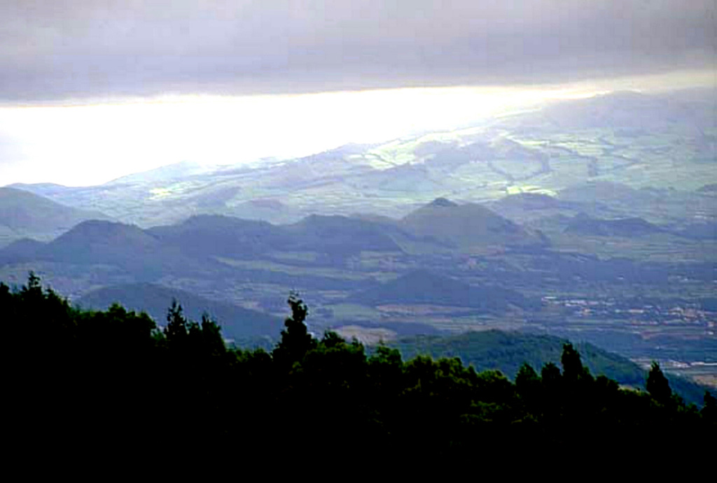 Location of Fogo volcano, identified as Agua de Pau volcano (Moore, 1991)