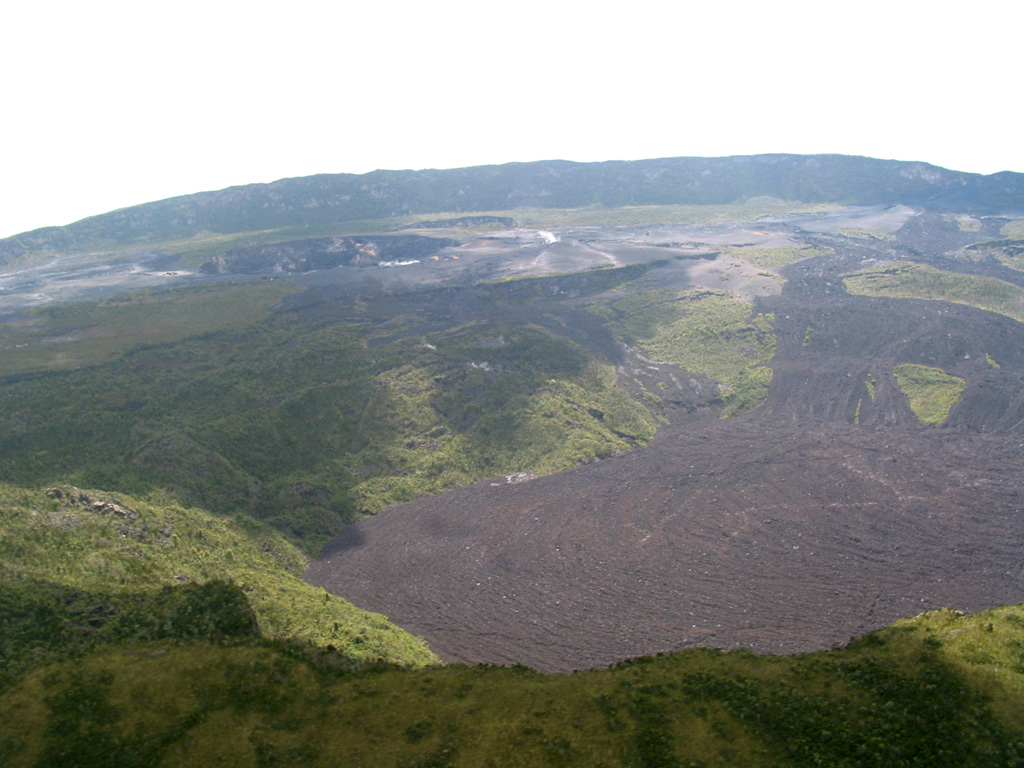 Mount Nyamuragira Damage