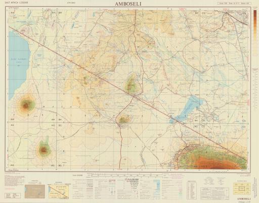 Map of Amboseli