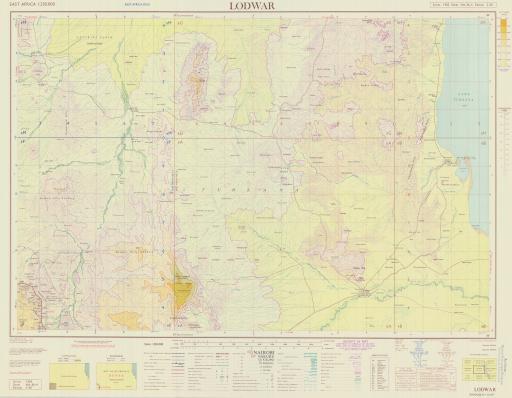 Map of Lodwar