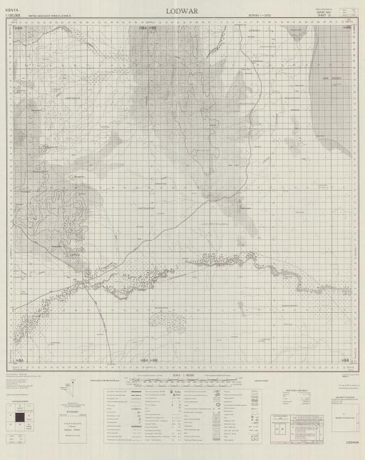 Map of Lodwar