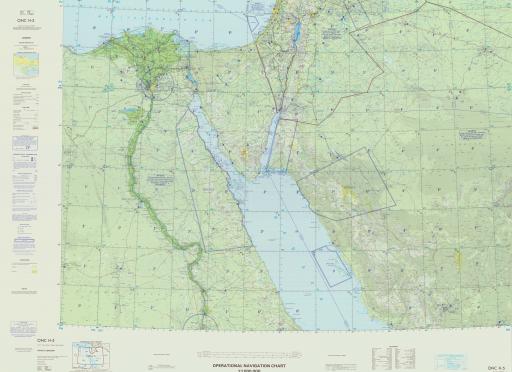 Map of Egypt, Iraq, Israel, Jordan, Saudi Arabia
