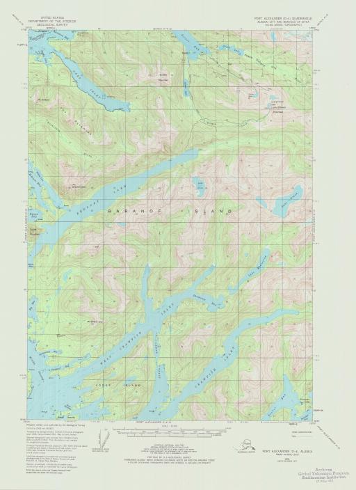 Map of Port Alexander (D-4)