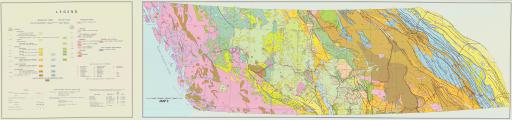 Map of British Columbia Geol Highway Map (2)