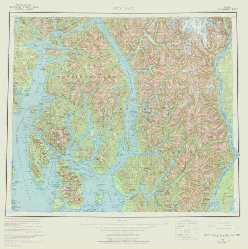 Map of Ketchikan