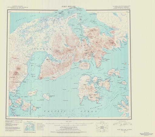 Map of Port Moller