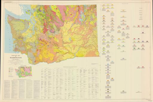 Map of Geol Map of WA