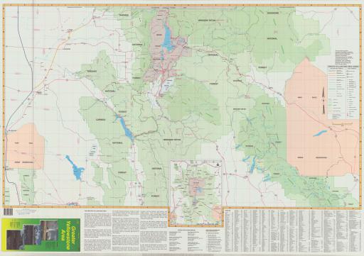 Map of Greater Yellowstone Area