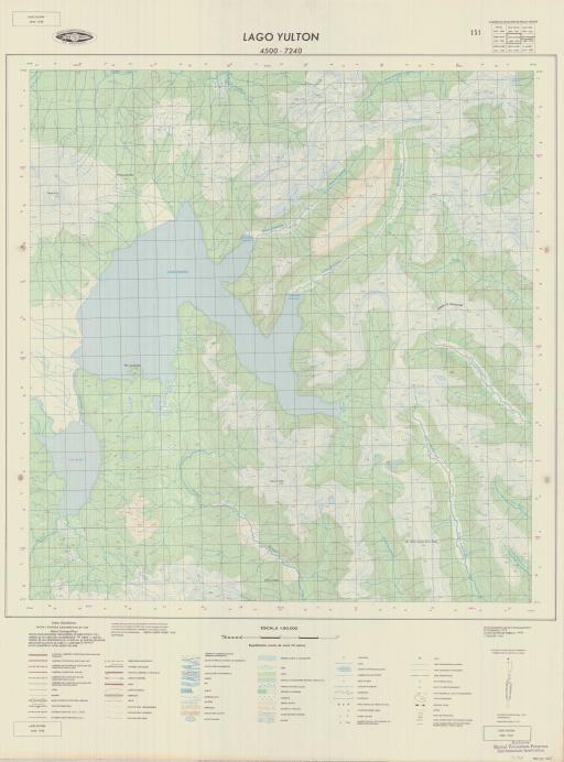 Map of Lago Yulton