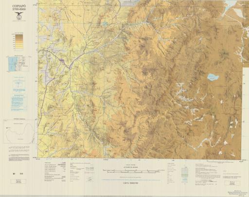 Map of Copiapo