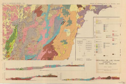Map of Geol de Copiapo & Ojos del Salado (Atacama)