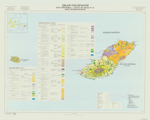 Map of San Cristobal, Santa Fe