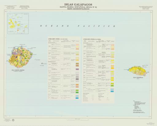 Map of Santa Maria & Espanola