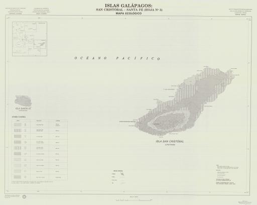 Map of San Cristobal, Santa Fe