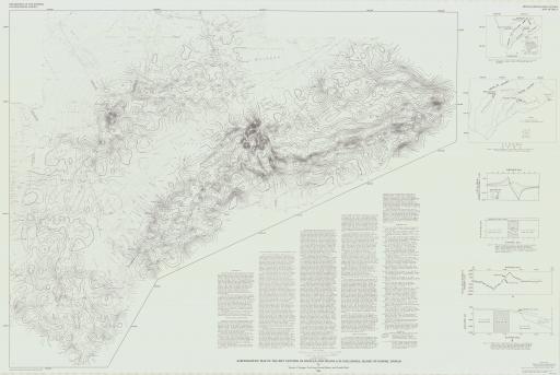 Map of Aeromag Map of Rift Systems of Kilauea, Mauna Loa