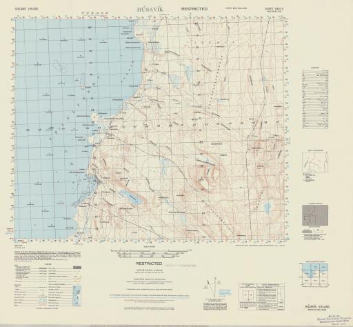 Map of Husavik