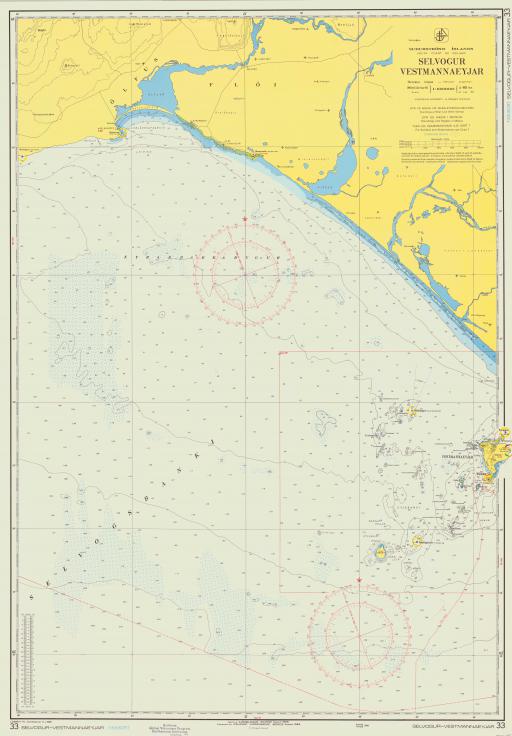 Map of Selvogur Vestmannaeyjar