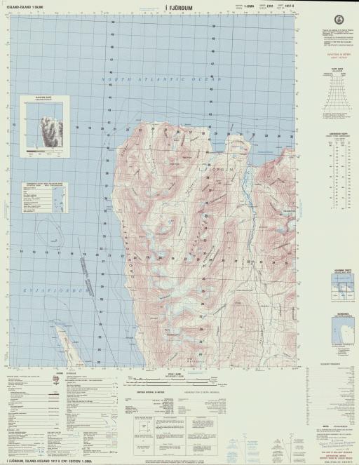 Map of I Fjordum
