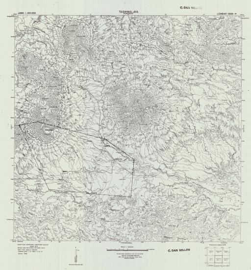 Map of Tasikmalaya
