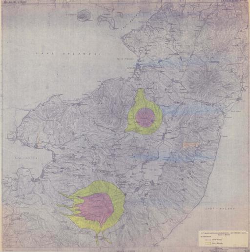 Map of Soputan & Mahawu