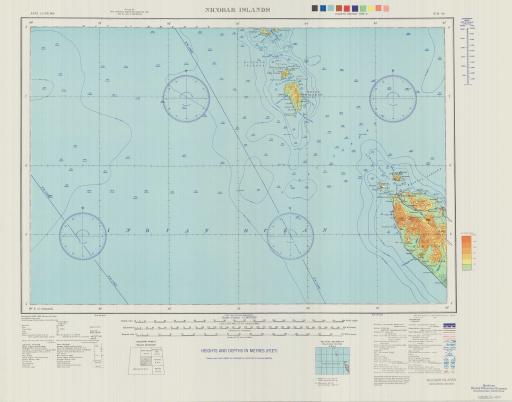 Map of Nicobar Islands