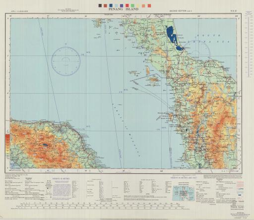 Map of Penang Island