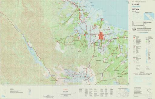 Map of Medan