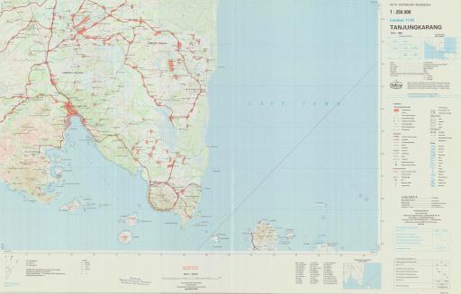Map of Tanjungkarang