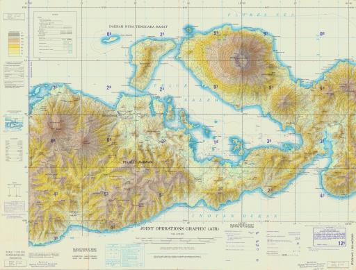 Map of Sumbawa-Besar