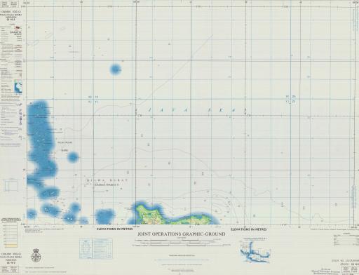Map of Pulau-Pulau Seribu