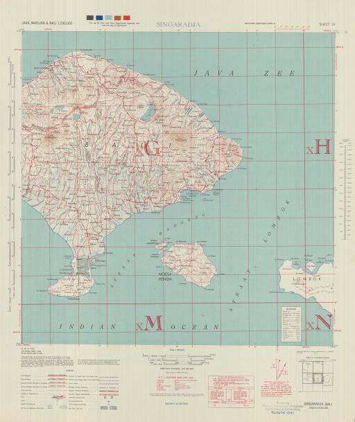 Map of Singaradja