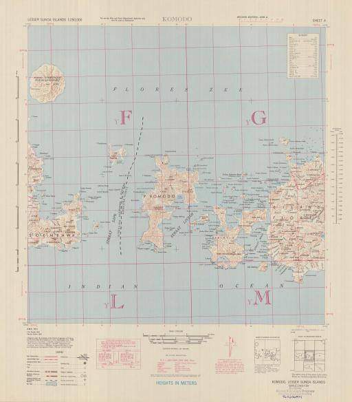 Map of Komodo