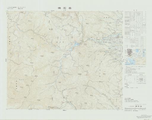 Map of Yakeishi-dake
