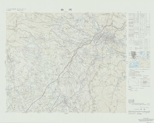Map of Shirakawa