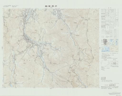 Map of Echigo-yuzawa
