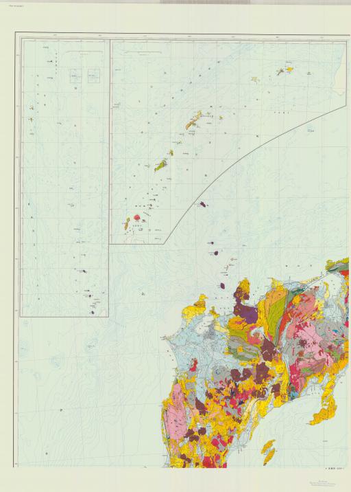 Map of Geological Map of Japan
