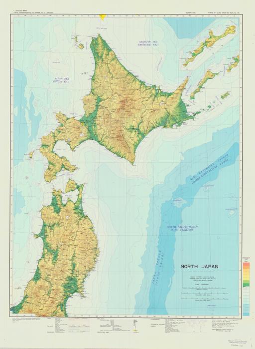 Map of North Japan