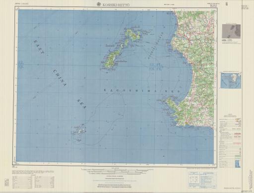 Map of Koshiki-Retto