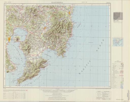 Map of Kagoshima