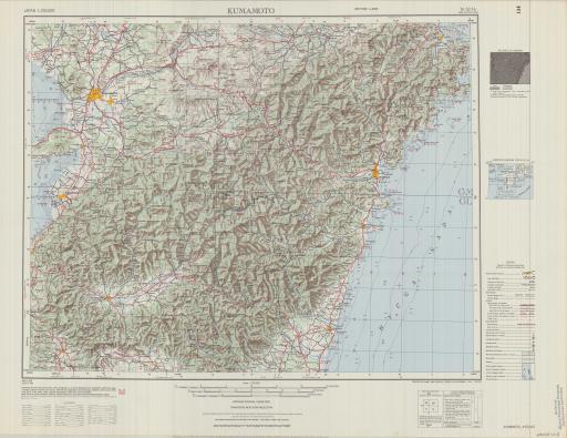 Map of Kumamoto