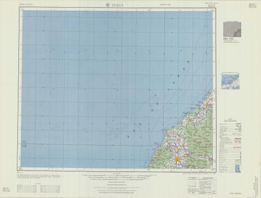 Map of Fukui