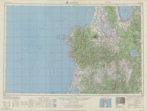 Map of Aomori