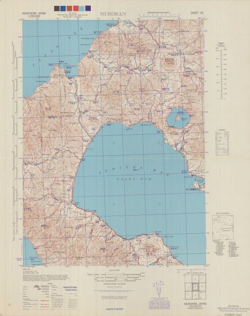 Map of Muroran