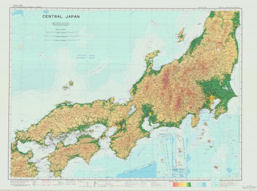 Map of Central Japan