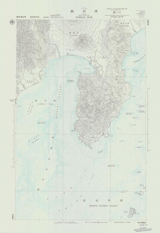 Map of Suruga Wan