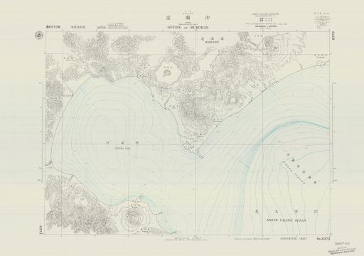 Map of Offing of Muroran